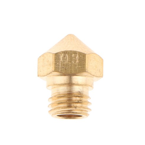 황동 압출기 노즐 구리 프린트 헤드 MK10 1.75mm 3D 프린터 용, 0.3mm, 골드