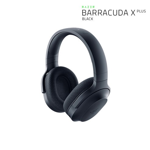 레이저코리아 바라쿠다 X 플러스 Barracuda X Plus 게이밍 헤드셋, RZ04-04430100-R3M1, 블랙 마우스/키보드/헤드셋