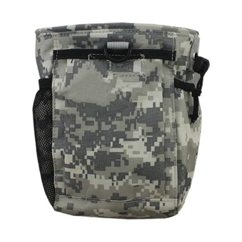 야외 가방 엉덩이 벨트 팩 Molle 파우치 벨트 파우치 휴대용, 회색, 12x7x18cm, 1680D 옥스포드 패브릭
