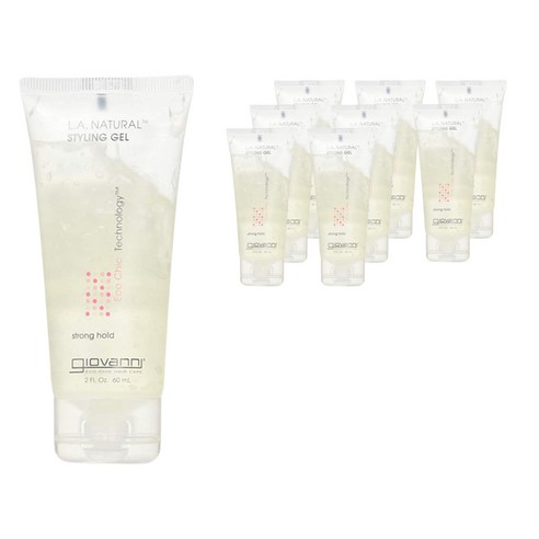 지오바니 L.A. 내추럴 스타일링 젤 강한 고정력, 60ml, 9개