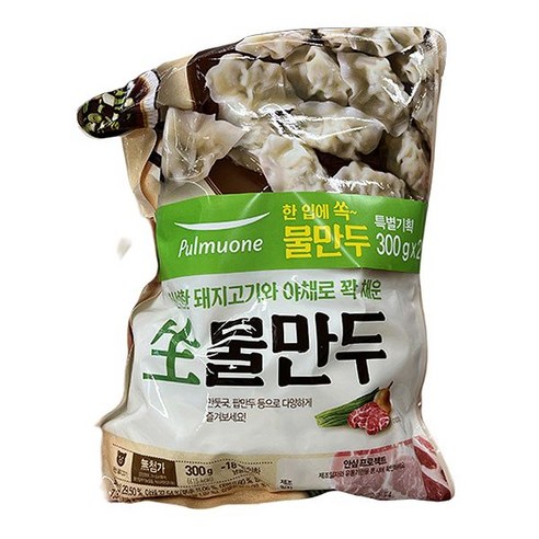 [메가마트]풀무원 생물만두기획 250g, 7개