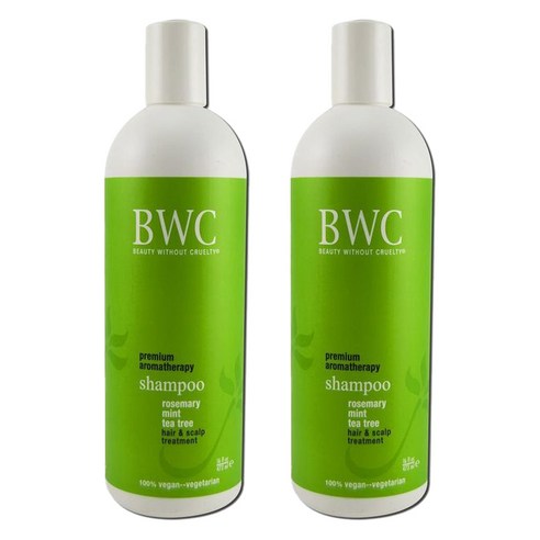 BWC 로즈마리 민트 티트리 샴푸, 473ml, 2개