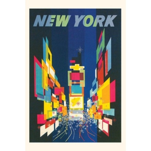 (영문도서) Vintage Journal Travel Poster New York City Paperback, Found Image Press, English, 9781680819908
