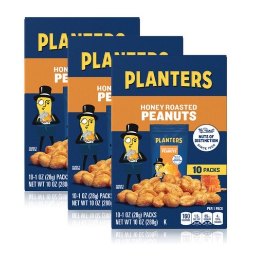 대상 플랜터스 허니 로스티드 피넛, 28g, 1개