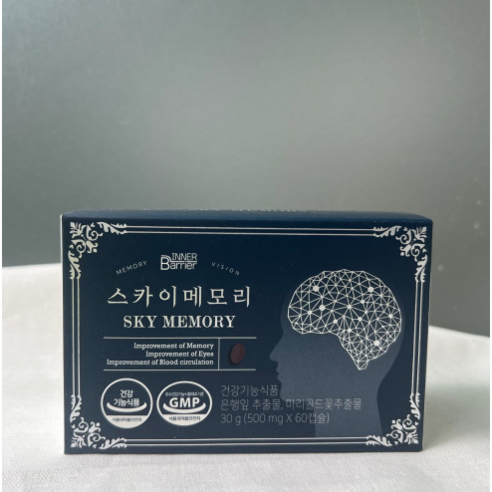 데이배리어 스카이메모리 500mg x 60캡슐 tr, 1개, 60정