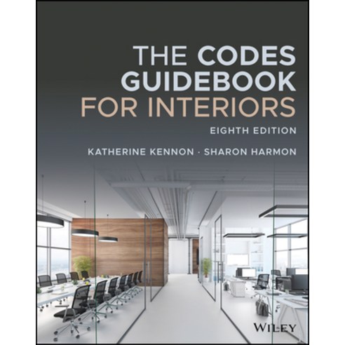 (영문도서) The Codes Guidebook for Interiors Hardcover, Wiley