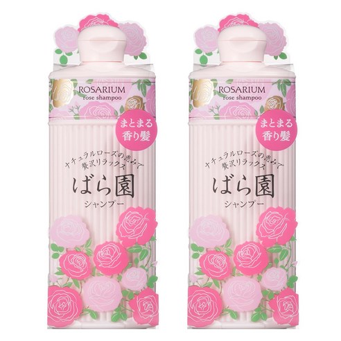 시세이도 로사리움 로즈 샴푸, 2개, 300ml