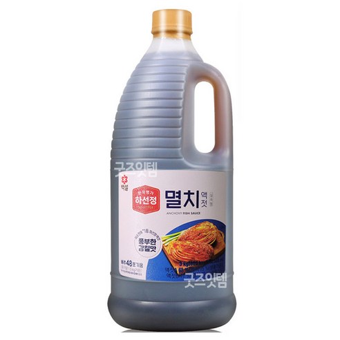 제일제당 하선정 멸치액젓 3kg, 1개