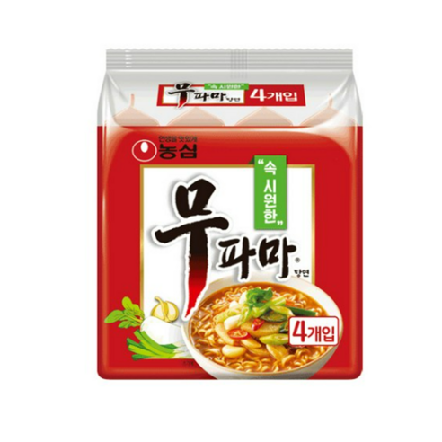 무파마탕면 122g, 4개