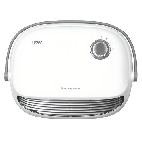르젠 벽걸이 PTC 욕실 전기 온풍기, LZH-B12S-W, 화이트