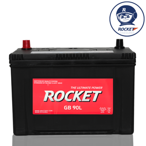 올뉴카니발 배터리 아트라스 BX90L 자동차배터리 공구대여-반납, 로케트 GB90L, 공구대여안함+폐배터리반납조건, 1개