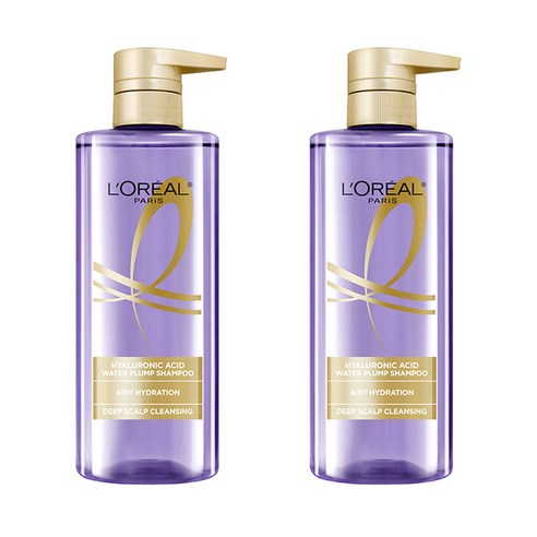 로레알파리 대용량 히알루론산 두피 샴푸 660ml 2개, 1세트