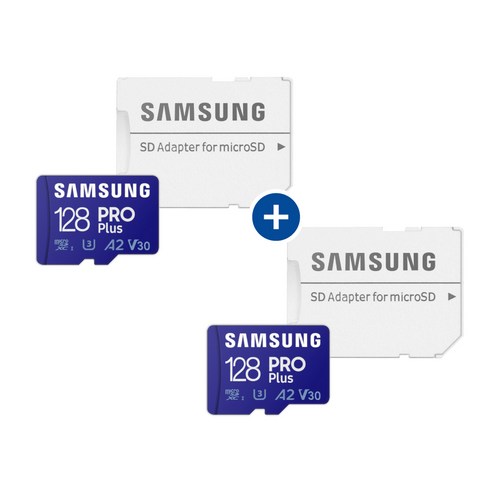 삼성전자 마이크로SD카드 PRO Plus 128GB MB-MD128SA/KR 2개
