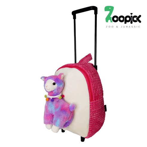 사랑스러운 디자인과 안전을 더한 쥬픽 키즈 라미 미아방지 캐리어 백팩