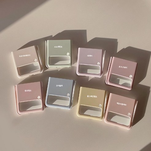 몽드리 갤럭시 제트플립3 파스텔 컬러 하드케이스