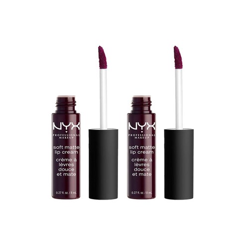 엔와이엑스 소프트 매트 립 크림 8ml, Transylvania, 2개