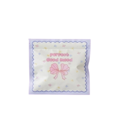 라온몰 귀여운 곰돌이 리본 포장지퍼백 50p, 1개, 2. 리본