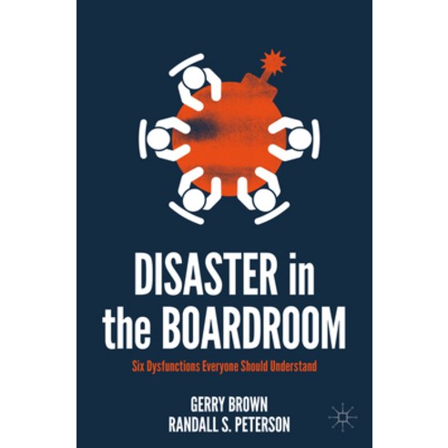(영문도서) Disaster in the Boardroom: Six Dysfunctions Everyone Should Understand Paperback, Palgrave MacMillan, English, 9783030916602