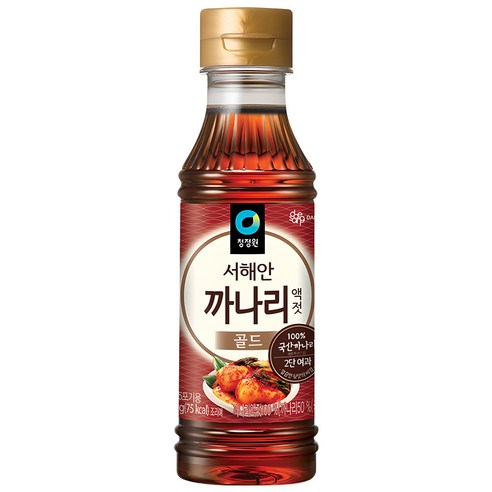 청정원 골드 까나리액젓 250g