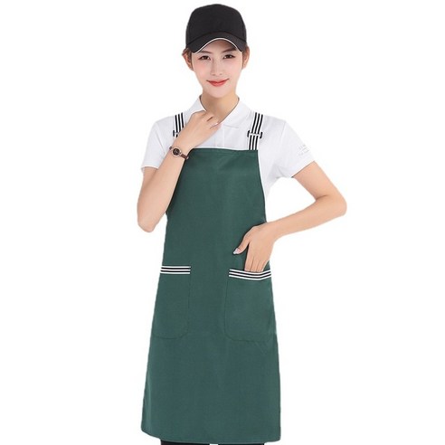 ANKRIC 방수앞치마 실력은 공짜로 가슴을 치며 방오전 카고인데 크로스 멜빵 앞치마 조절 가능, 잉크