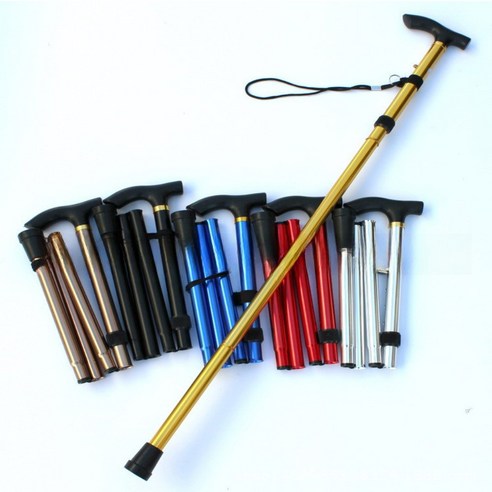 고령자의 안정적이고 편안한 이동을 지원하는 초경량 접이식 리얼리빙 지팡이