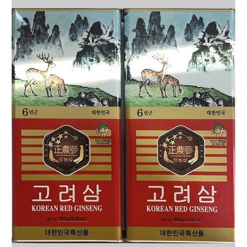 고려삼 10뿌리 특대, 300g, 1개