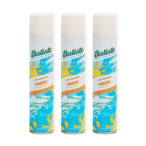바티스트 드라이샴푸 후레쉬, 200ml, 3개