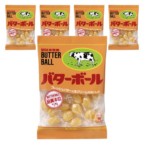 유하미카쿠토 버터 볼, 5개, 104g