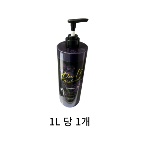 케라시스 데빌스 퍼퓸 에디션 샴푸 플로랄향, 1L, 1개
