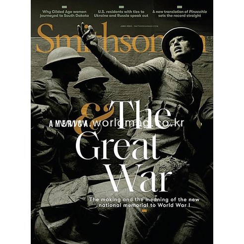 Smithsonian Usa 2022년6월호 (스미스소니언 과학 자연 대중문화 The Great War) - 당일발송