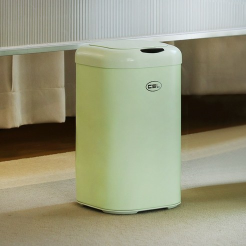 LVAI 센서휴지통 30L, 1개, 녹차