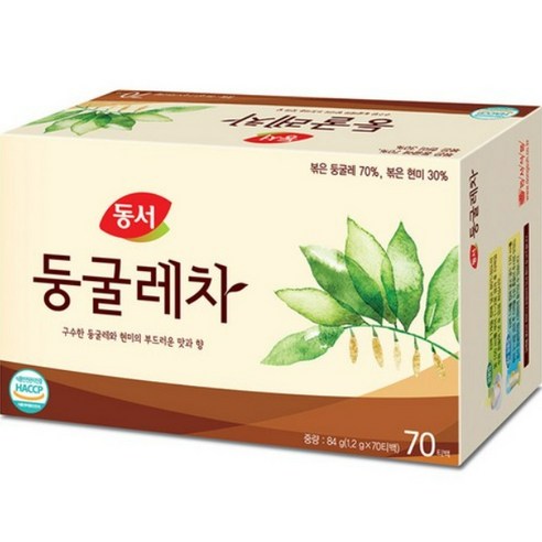 동서 둥굴레차 70입 1.2g 2팩 
커피/원두/차