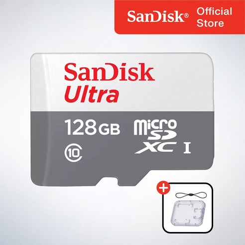 샌디스크 울트라 마이크로SD QUNR 128GB (공식수입정품) + 사은품2종