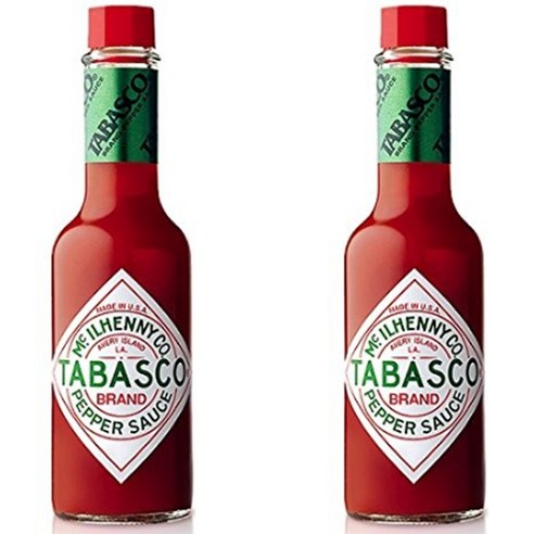 타바스코 페퍼 소스, 148ml, 2개