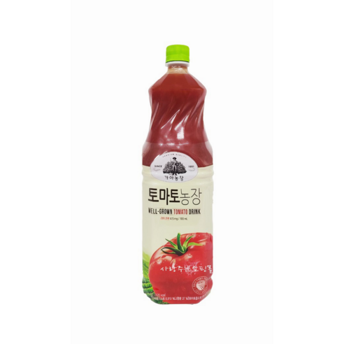 가야농장 토마토농장 주스, 1.5L, 7개