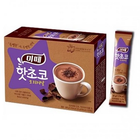 미떼 핫초코 오리지널 10T, 30g, 10개입, 1개