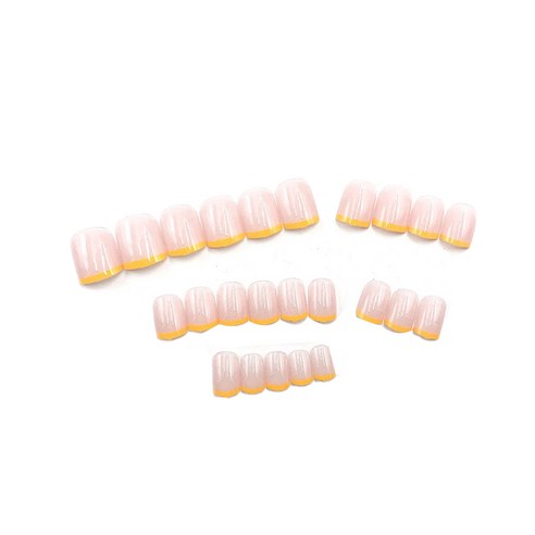 스타존 셀프 컬렉션 인조손톱 인스턴트 네일팁 롱 숏 24P, Y060 A타입(숏), 2세트