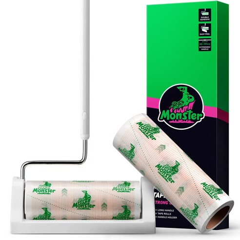 먼지와의 작별, 몬스터 마루용 돌돌이 테이프클리너로 쾌적한 공간을 완성하다 몬스터돌돌이