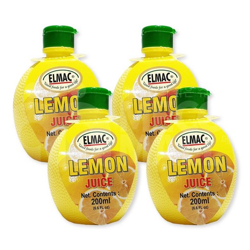 엘막 레몬쥬스 200ml 레몬즙 칵테일 홈베이킹 제과제빵, 1개