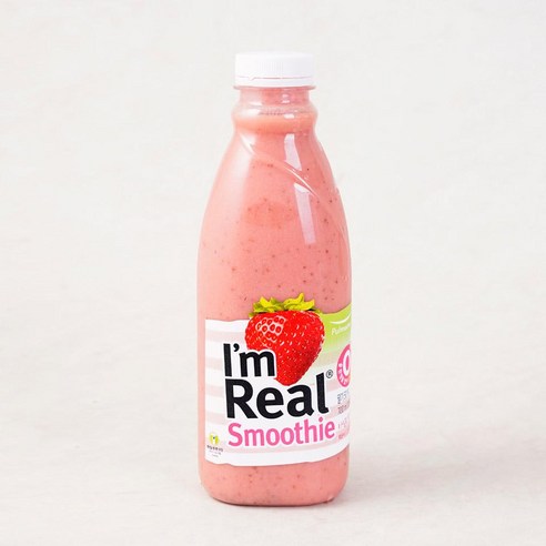 [메가마트]풀무원 아임리얼 스무디 딸기 700ml, 1개
