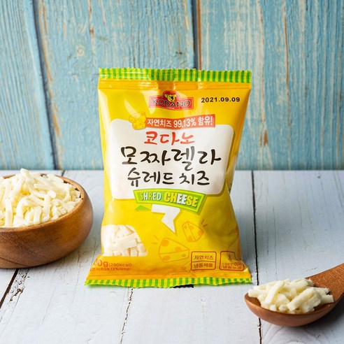 코다노 모짜렐라 슈레드치즈 100g, 1개