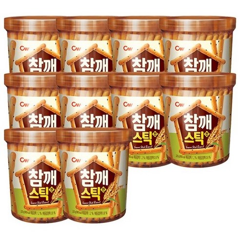 청우식품 참깨스틱 220g 10개