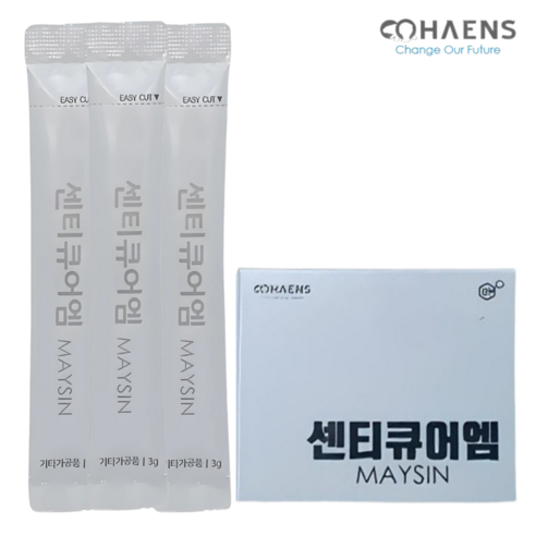 센티큐어엠 메이신 잔디추출 다이어트 장건강 관리 유산균 90g(3gx30) 2-3개월, 3박스, 30회분