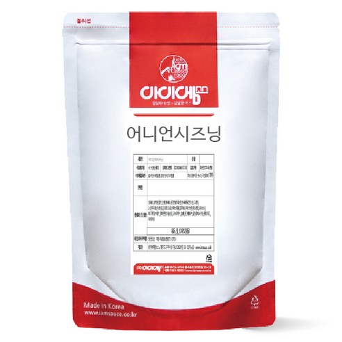 아이엠소스 어니언시즈닝 치킨 감자튀김 마법가루, 500g, 6개