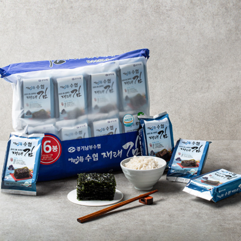 수협 조미김 재래 도시락김 16봉 32봉 마음다해