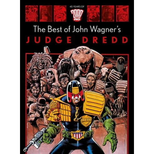 (영문도서) The Best of John Wagner''s Judge Dredd Hardcover, 2000 AD, English, 9781786184986