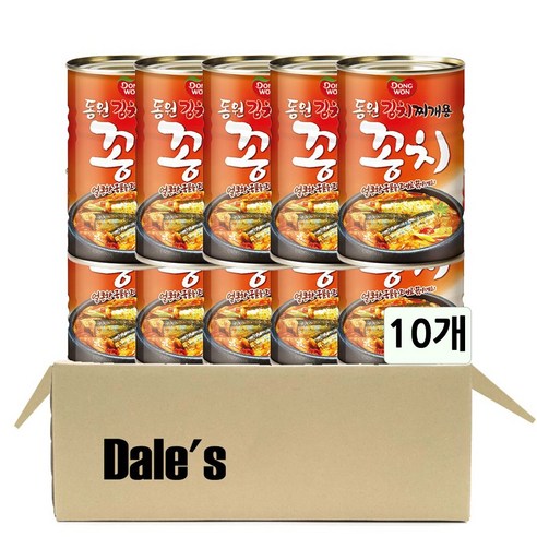 데일즈기획 동원 김치찌개용 꽁치, 300g, 10개