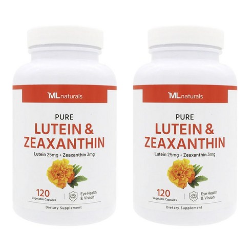 마이라이프내추럴스 퓨어 루테인 25mg + 제아잔틴 3mg 베지터블 캡슐, 2개, 120정