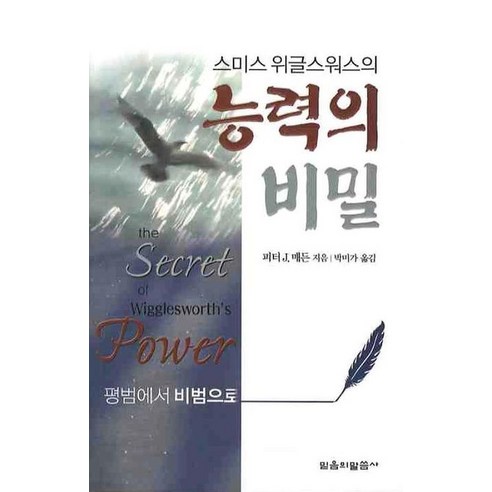 스미스 위글스워스의 능력의 비밀, 믿음의말씀사