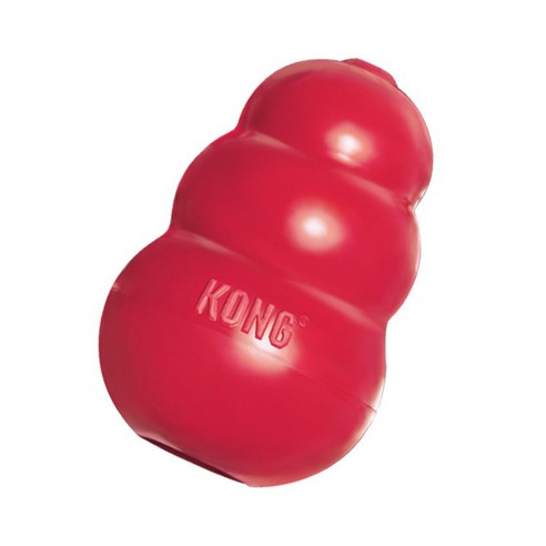 콩 KONG 강아지 노즈워크 장난감 클래식 애견 분리불안 해소 새나개, 콩 클래식 L